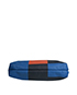 Patchwork Chain Clutch, top view